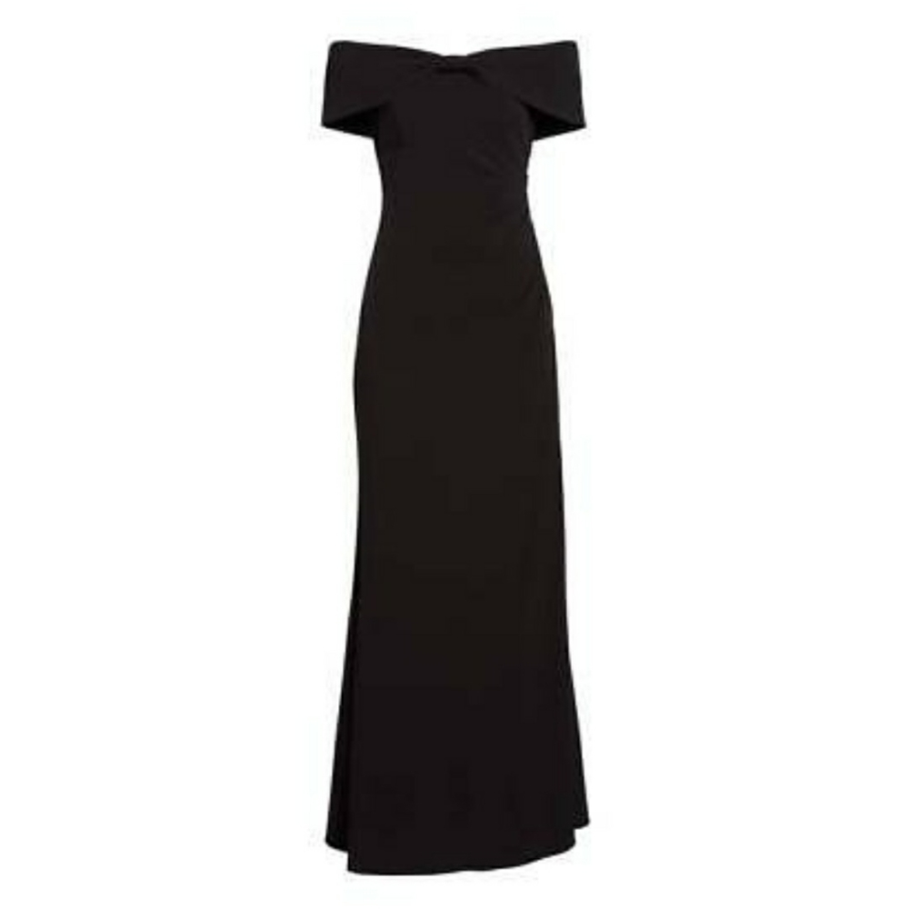 Eliza J off the shoulder gown